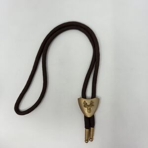 Bolo Tie With Deer Slide